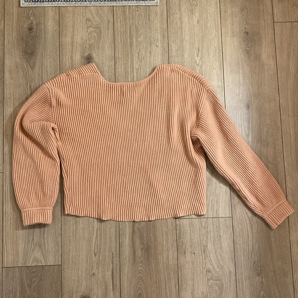 lunya | Cozy Cotton Ribbed Reversible Oversized Sweater | Size Small - Picture 10 of 12